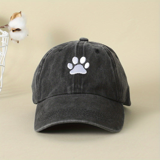 Casual Baseball Cap Letter Embroidery Peaked Cap Soft Top Cap