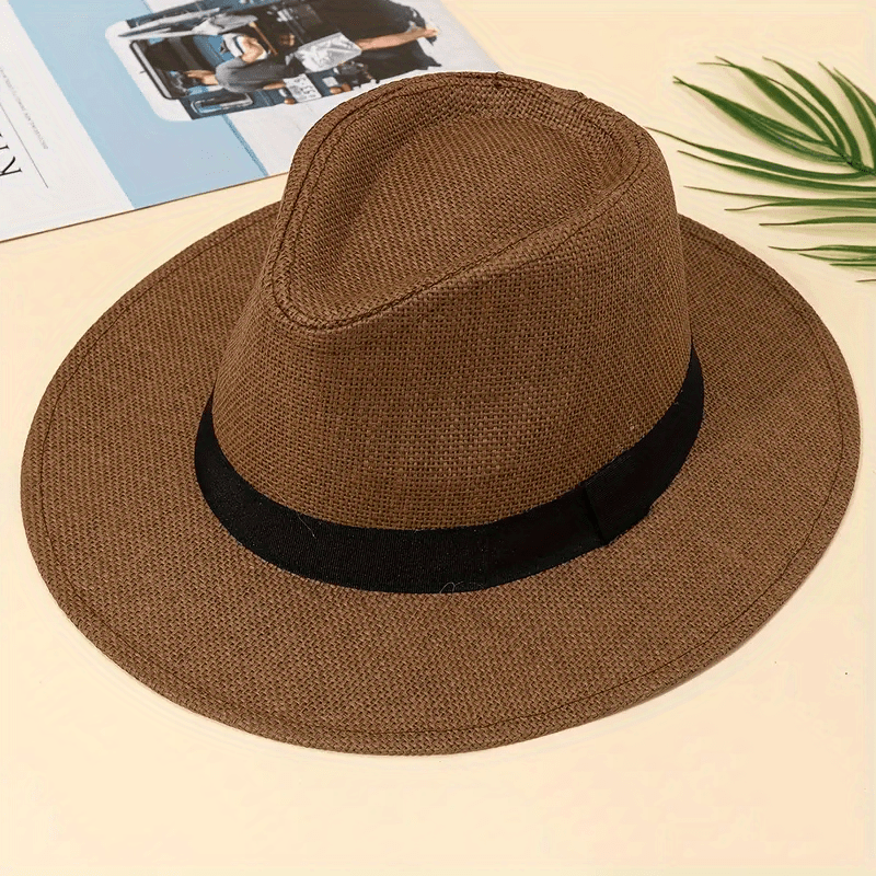 Multicolor Summer Straw Hat Sun Protection
