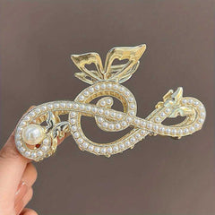 Exquisite Rhinestone Hair Claw Clip With A Nonslip Shark Claw Design For Women