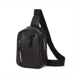 Faux Leather Sling Bag Crossbody Mini Chest Purse