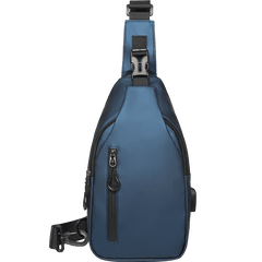 Sling Bag Shoulder Backpack Chest Bags Crossbody Daypack with USB Cable