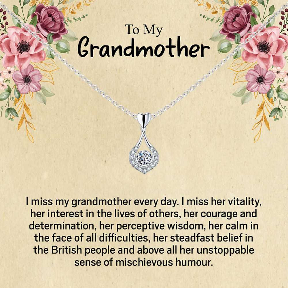 The Legacy of My Grandmother's Love, Cherished Gift with a Sentimental Card for Grandma