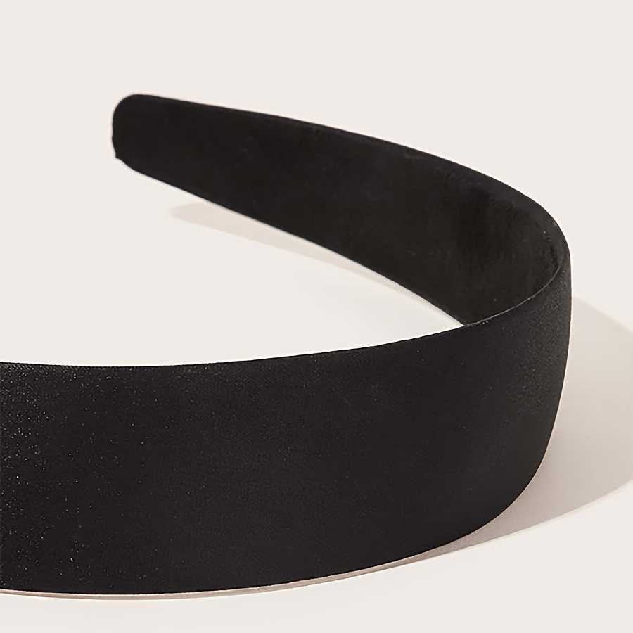 1pc Wide Band Non Slip Headband Vintage Style Hair Accessory