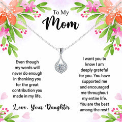 The Best Among the Rest, A Thank You to My Mom, Elegant Token of Appreciation with a Message for Mom