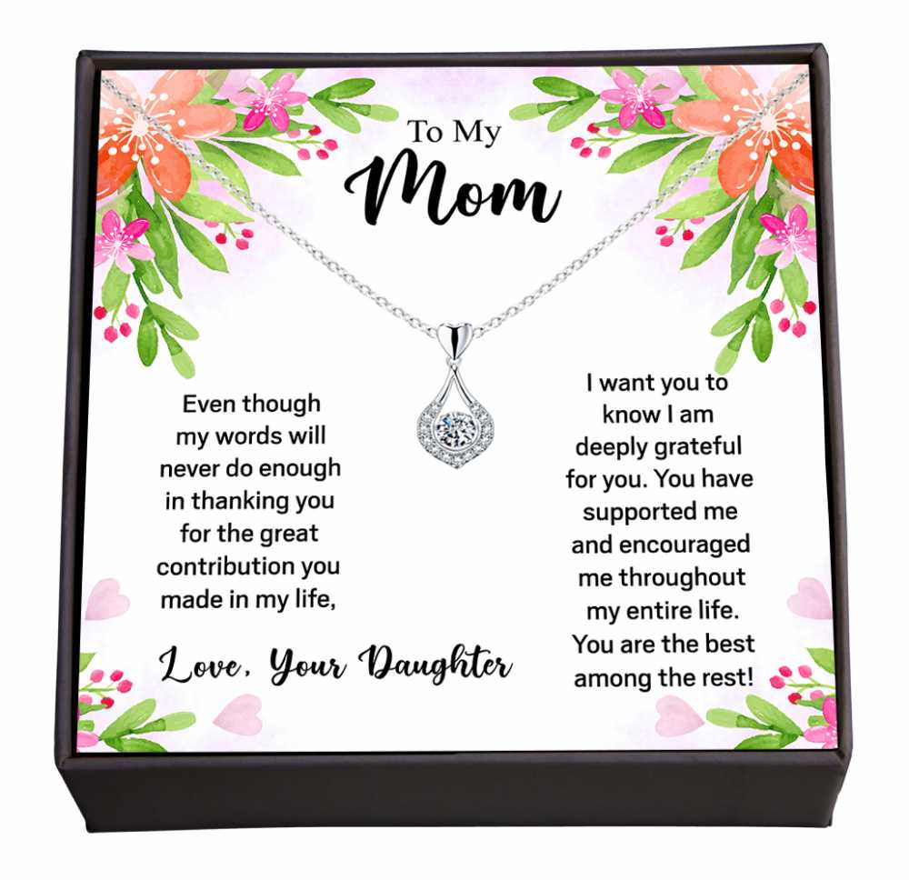 The Best Among the Rest, A Thank You to My Mom, Elegant Token of Appreciation with a Message for Mom
