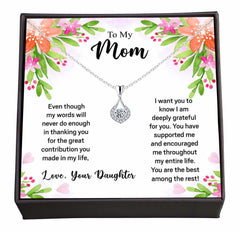 The Best Among the Rest, A Thank You to My Mom, Elegant Token of Appreciation with a Message for Mom