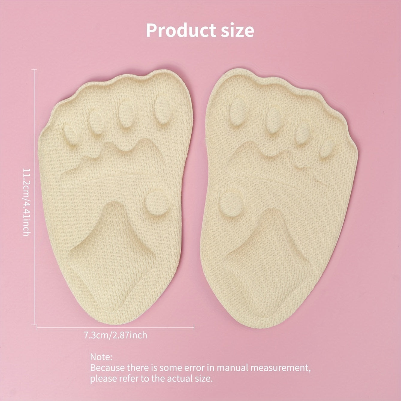 Forefoot Pain Relief Pads for High Heels