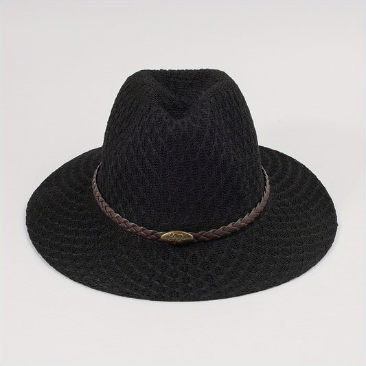 Handwoven Small Top Hat British Jazz Hat