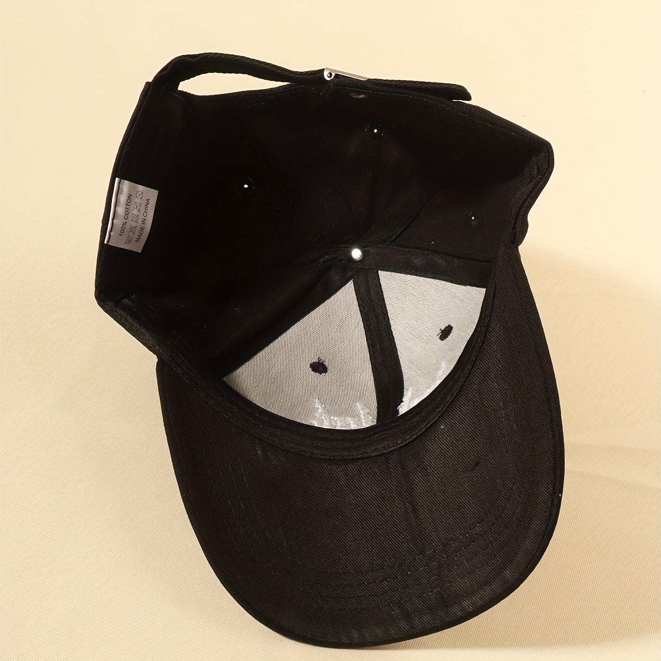 2pcs Hard Top Polyester Baseball Cap for Couple Men Women