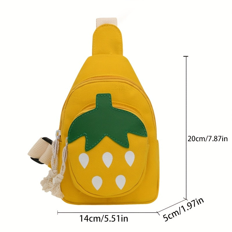 Strawberry Chest Bag Casual Crossbody Bag