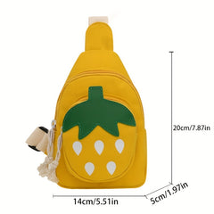 Strawberry Chest Bag Casual Crossbody Bag