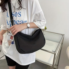Streetwear Casual Chest Bag Nylon Crossbody Waist Bag