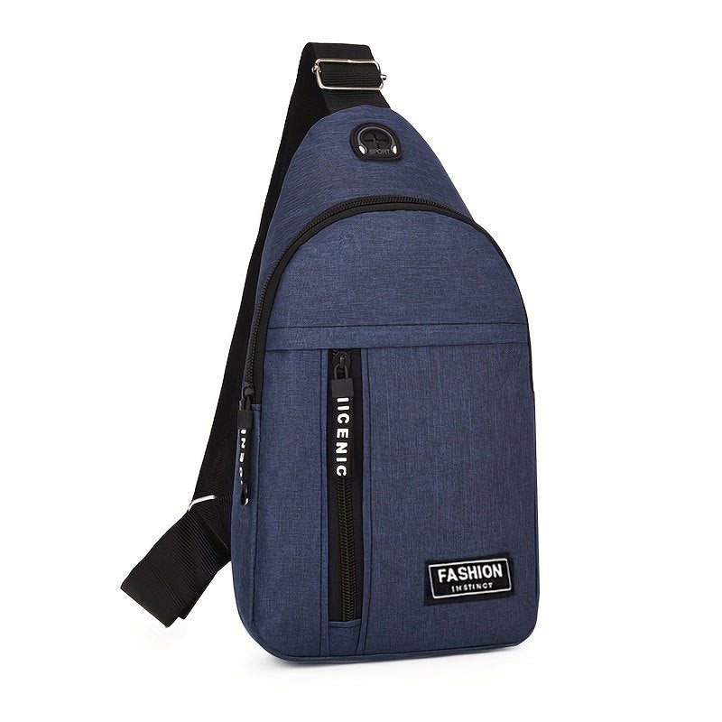Men's Large Canvas Chest Bag All-match Style
