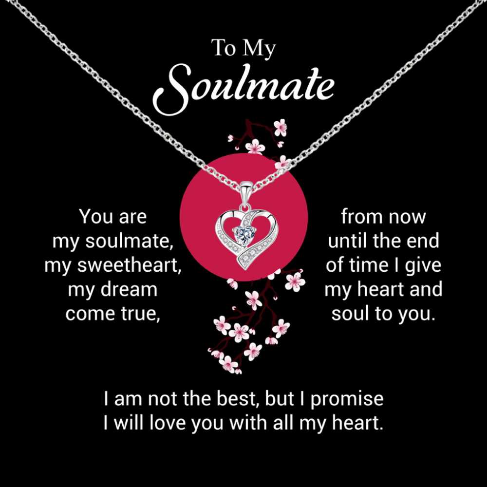A Promise of Eternal Love, Soulmate Jewelry Gift with a Heartfelt Note