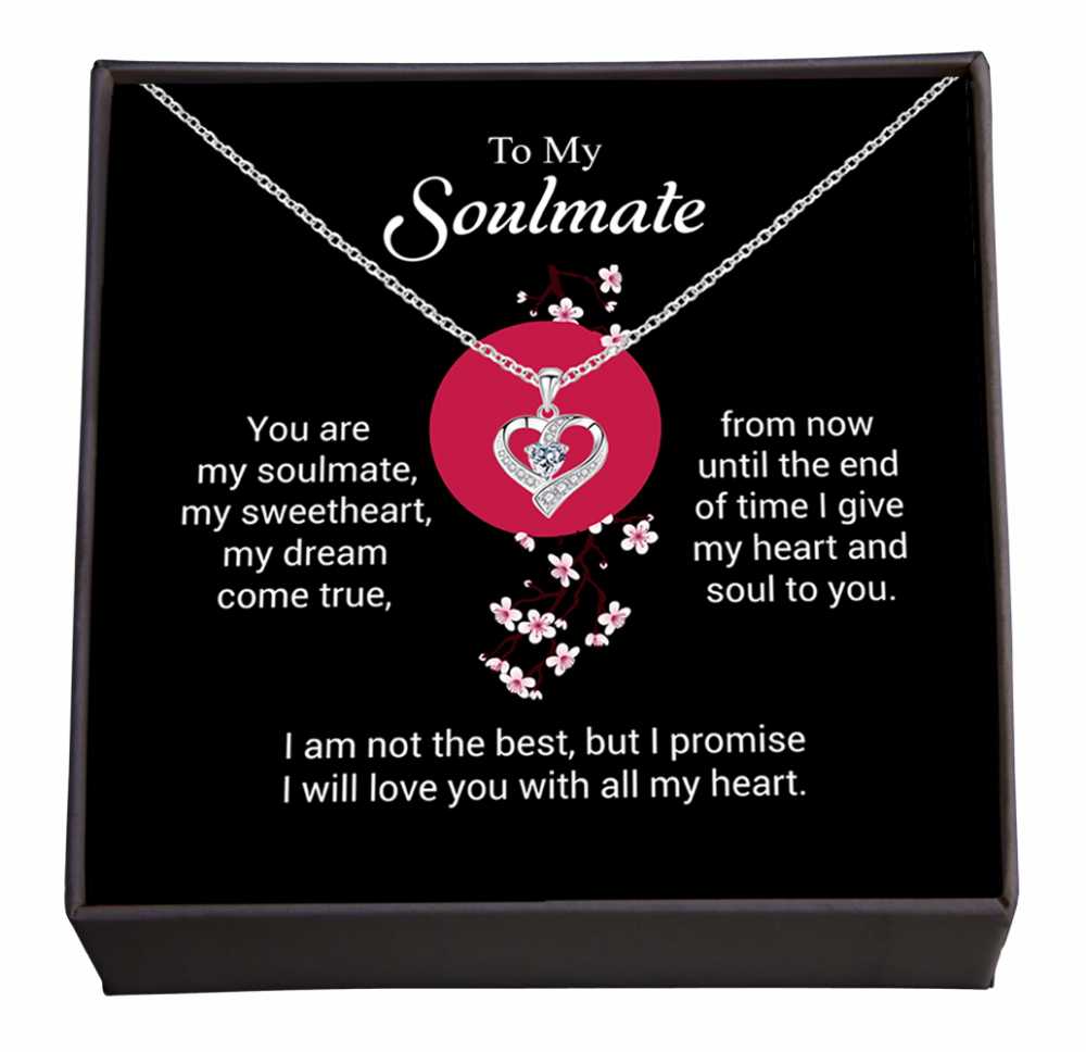 A Promise of Eternal Love, Soulmate Jewelry Gift with a Heartfelt Note