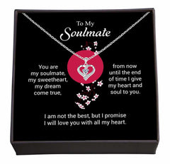 A Promise of Eternal Love, Soulmate Jewelry Gift with a Heartfelt Note