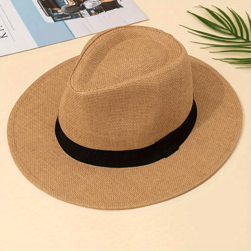 Multicolor Summer Straw Hat Sun Protection