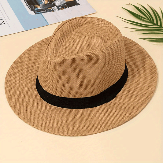 Multicolor Summer Straw Hat Sun Protection