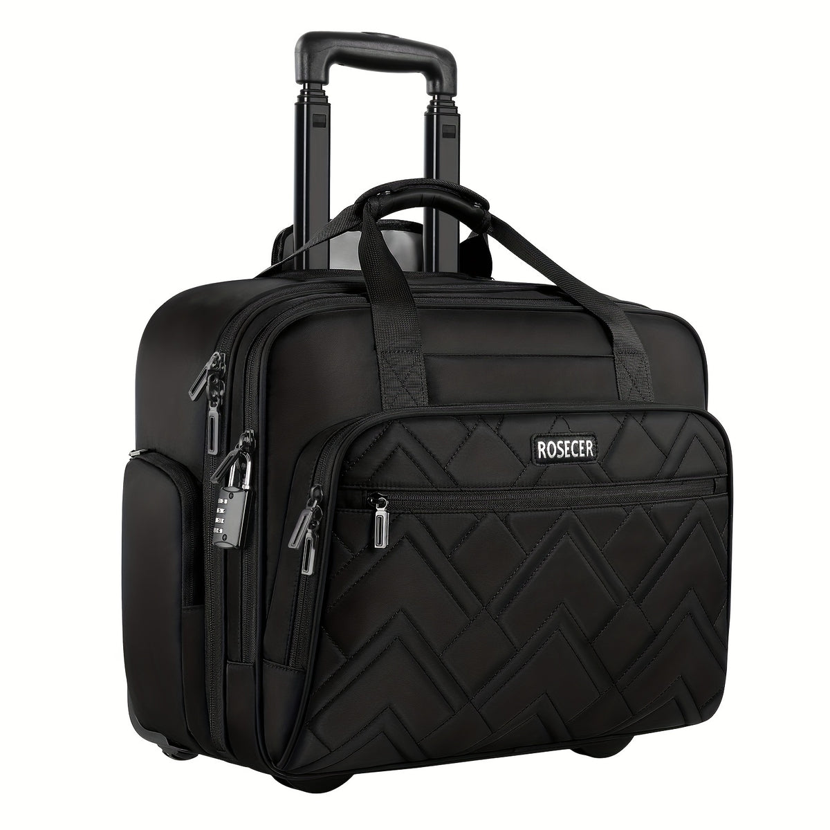 Waterproof Rolling Laptop Bag 43 94 Cm for Men & Women
