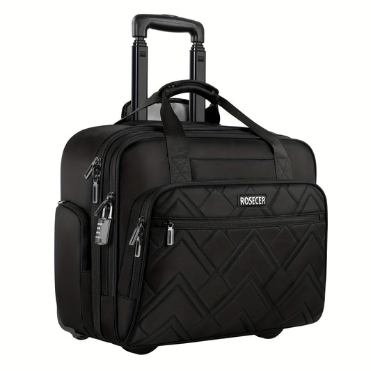 Waterproof Rolling Laptop Bag 43 94 Cm for Men & Women