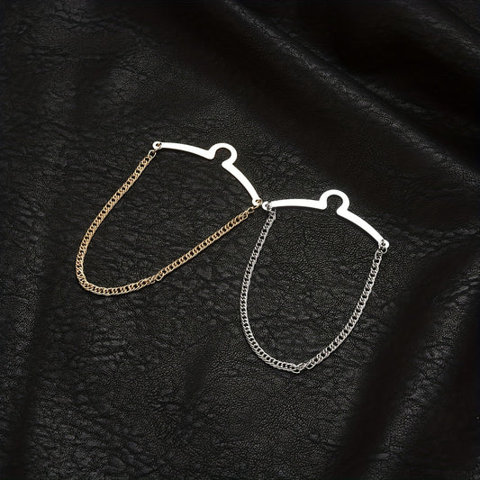Copper Silver Golden Classic Tie Chain