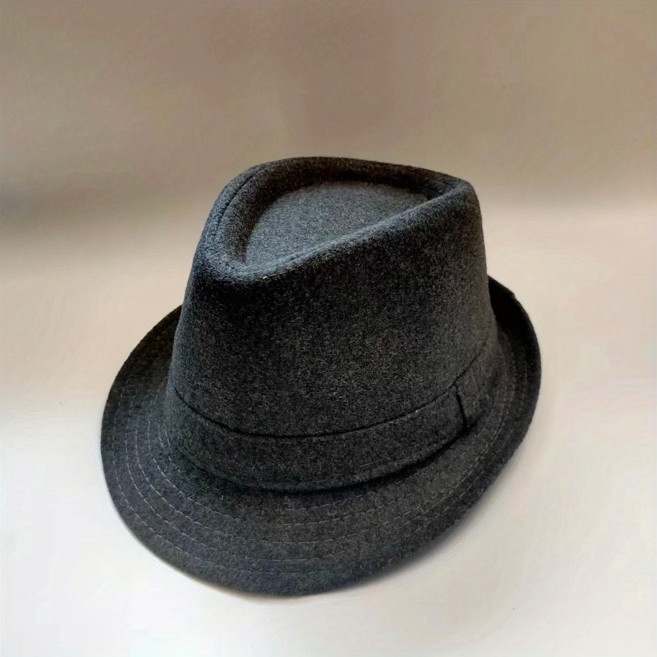 Versatile Sunshade Wide Brim Fedora Hat for Party Meeting