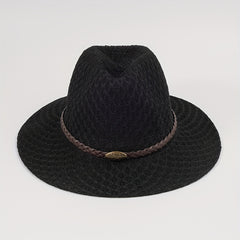 Handwoven Small Top Hat British Jazz Hat