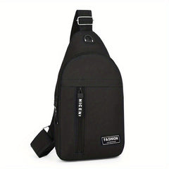 Men's Large Canvas Chest Bag All-match Style