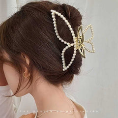 Bohemian Style Alloy Metal Hair Clip Large Hair Grabber for Girls