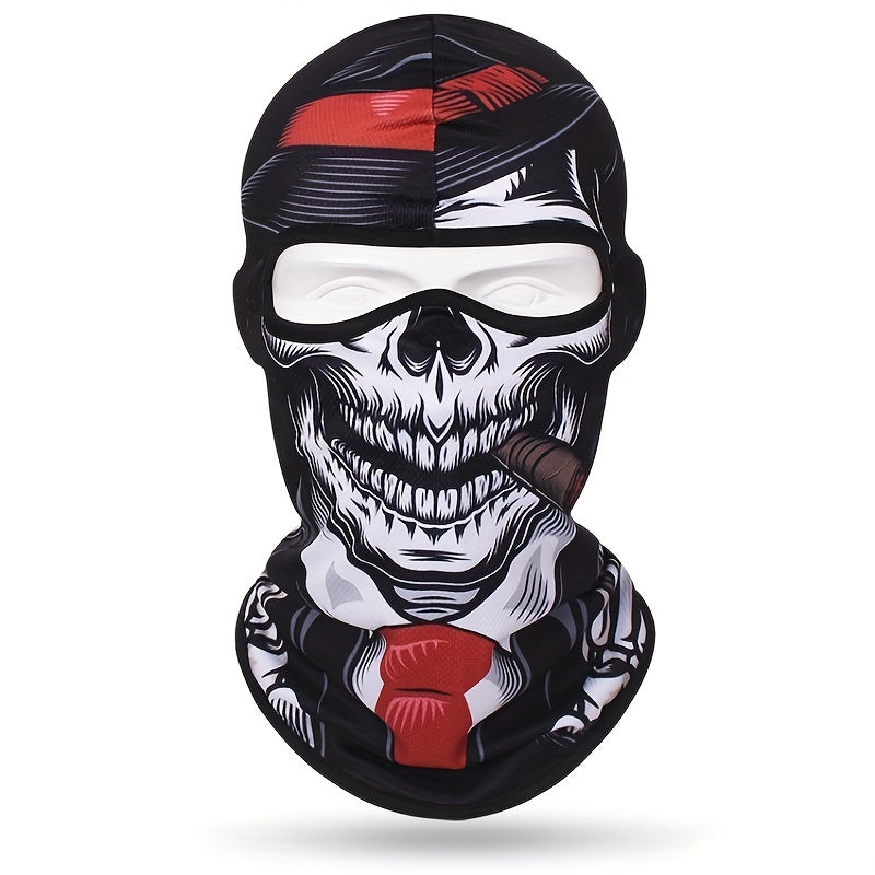 Multicolor Skull Outdoor Mask Hat for Cycling Riding