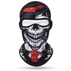 Multicolor Skull Outdoor Mask Hat for Cycling Riding