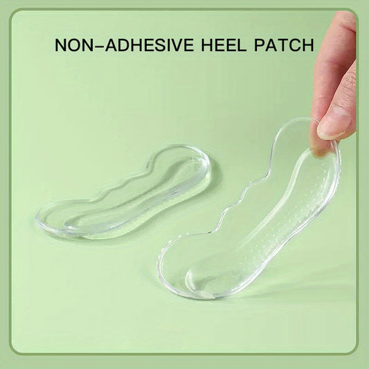 Silicone Heel Patch for High Heels Anti-Wear Foot Pad Half Size Pad