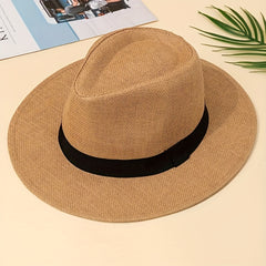 Multicolor Summer Straw Hat Sun Protection