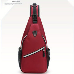 Men's Chest Bag Casual Lightweight Large Capacity Use Messenger Bag