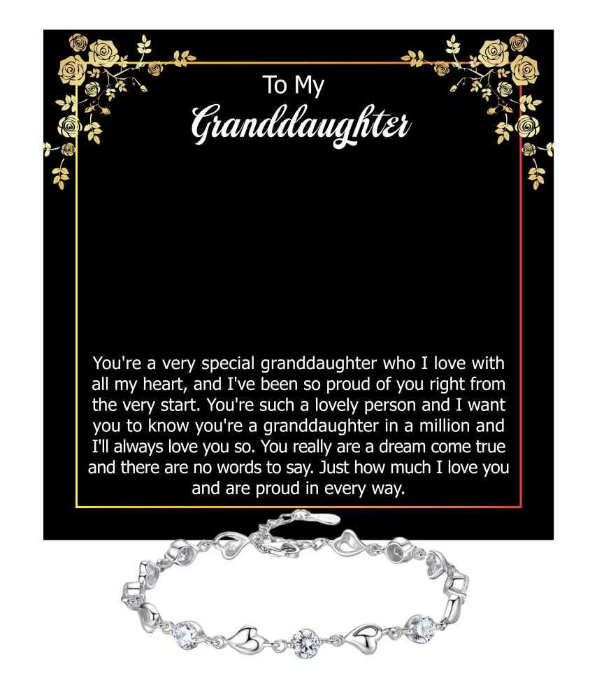 You Are a Million and One,  A Dream Come True, Timeless Jewelry with a Warm Message for Granddaughter