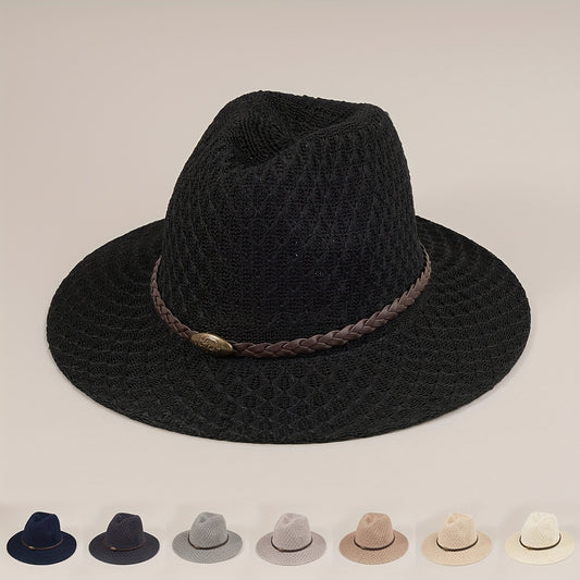 Handwoven Small Top Hat British Jazz Hat