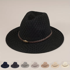 Handwoven Small Top Hat British Jazz Hat