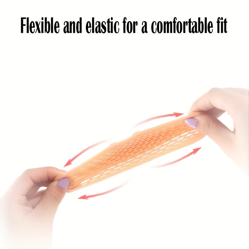 Honeycomb Forefoot Pad Anti slip Silicone Insole for High Heels