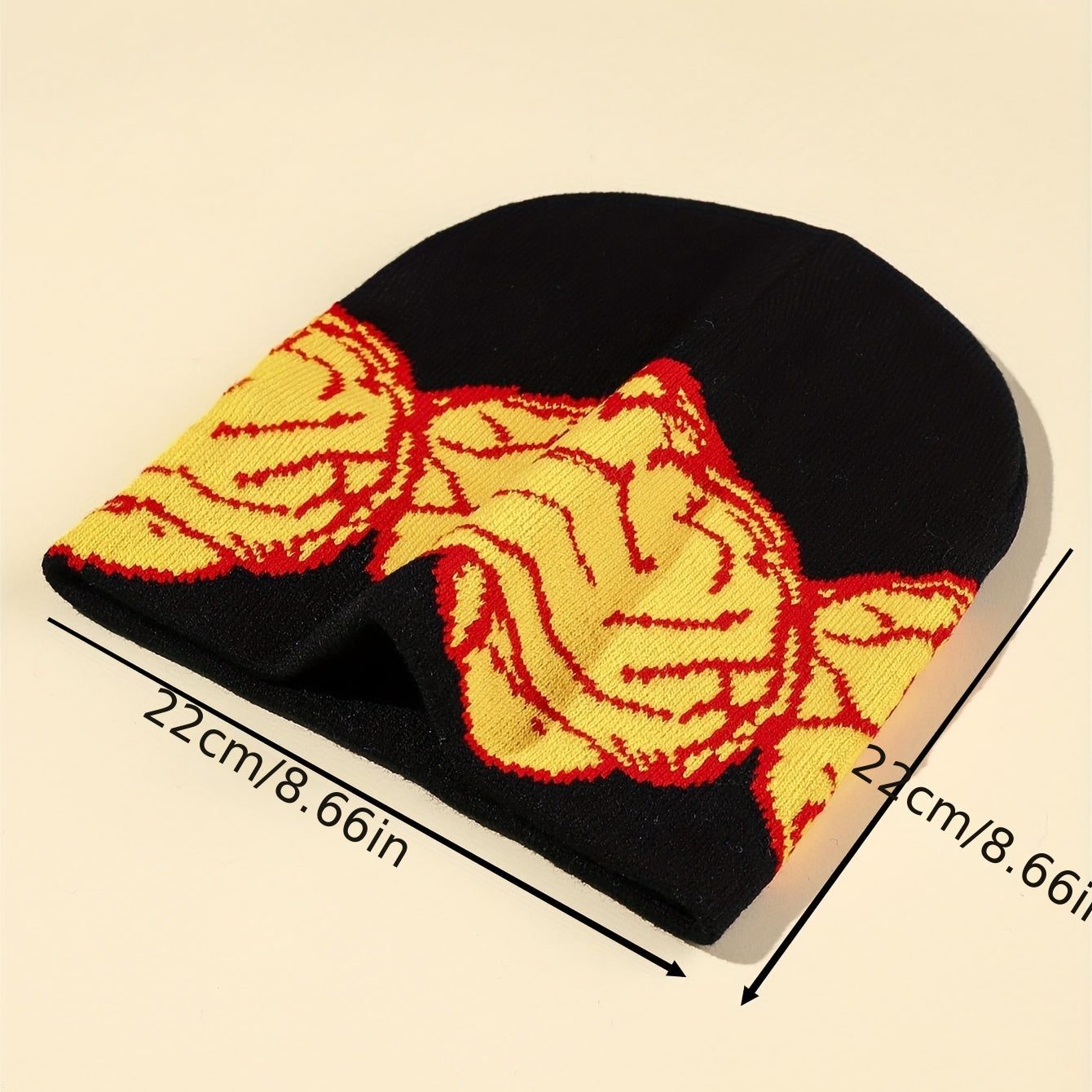 Men's Brain Beanie Knitted Hat Winter Warm Skull Cap