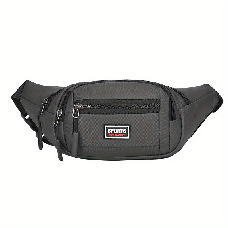 Men's Nylon Chest Bag Shoulder Backpack