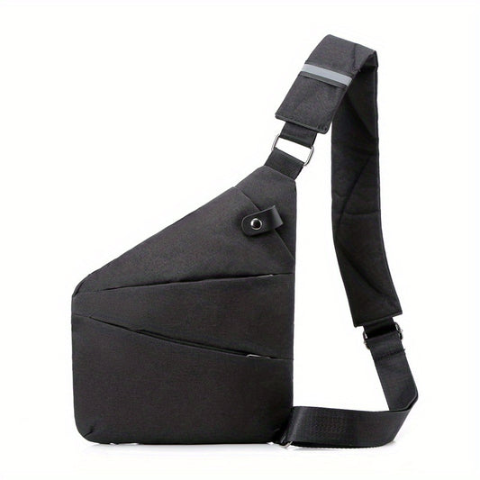 Men's Chest Bag Single Shoulder Crossbody Travel Backpack