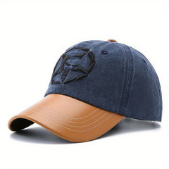 3D Embroidery Pentagram Baseball Cap Washed Hat Sports