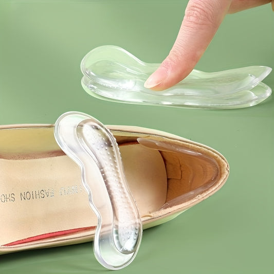 4D Silicone Heel Stickers Anti-drop Heels Shoe Stickers