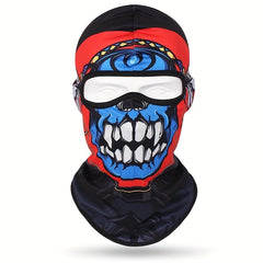 Multicolor Skull Outdoor Mask Hat for Cycling Riding