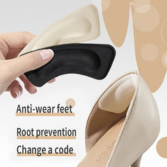 3 Pairs Heel Insoles Protector Sticker High Heels Adhesive Pad Pain Relief Patch