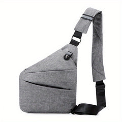 Men's Chest Bag Single Shoulder Crossbody Travel Backpack