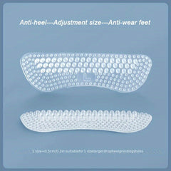 2pcs Silicone Heel Stickers Anti Slip Heel Cushions