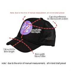 Adjustable Baseball Trucker Hat Mesh Cap Men Women