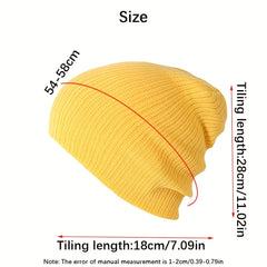 Warm Knitted Hat for Men and Women