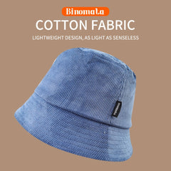 Binomata Retro Corduroy Adult Sports Sun Hat Men And Women Love Hat